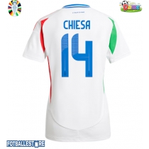 Italia Federico Chiesa #14 Bortedrakt Dame EM 2024 Kortermet